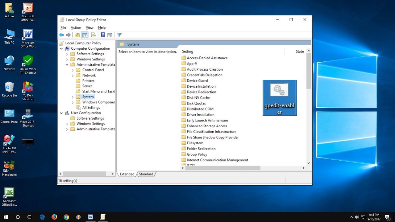 download gpedit enabler for windows 10 home