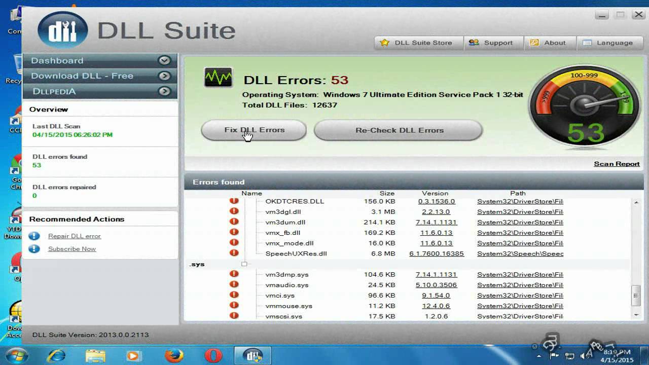 download dll files windows 7